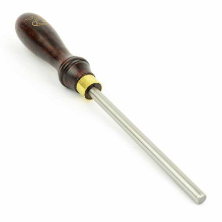 Crown Tools 377W Cabinet Scraper Burnisher with Dark Stained Beechwood Handle
