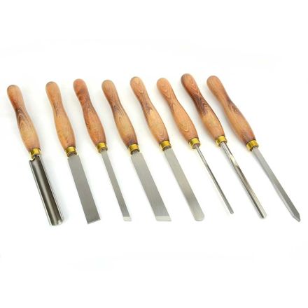 Crown Tools 285 8 Pc Woodturning Tool Set